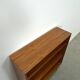 Noten fineer boekenkast LP kast met legplanken nr. 2