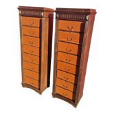 Paire de cartonniers anciens