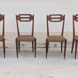 Interwar Italian Rationalist Set: Table & 4 Chairs