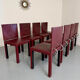 Set of 8 Arcadia chairs designed by Paolo Piva for B&B Italia from the 1980s.