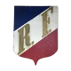 Old flag door French Republic