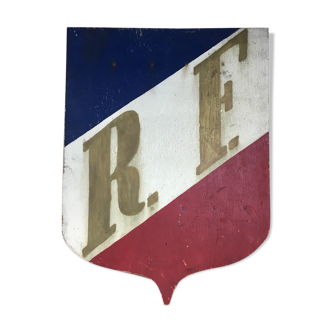 Ancien porte drapeaux Republique Française