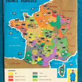 Map Of France in colour