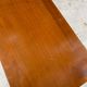 Louis-Philippe style bedside table or end table in cherry wood from the 1980s.
