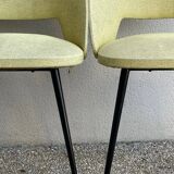 Pair of Achille Decomère chairs
