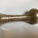Orientalist vase in worked brass