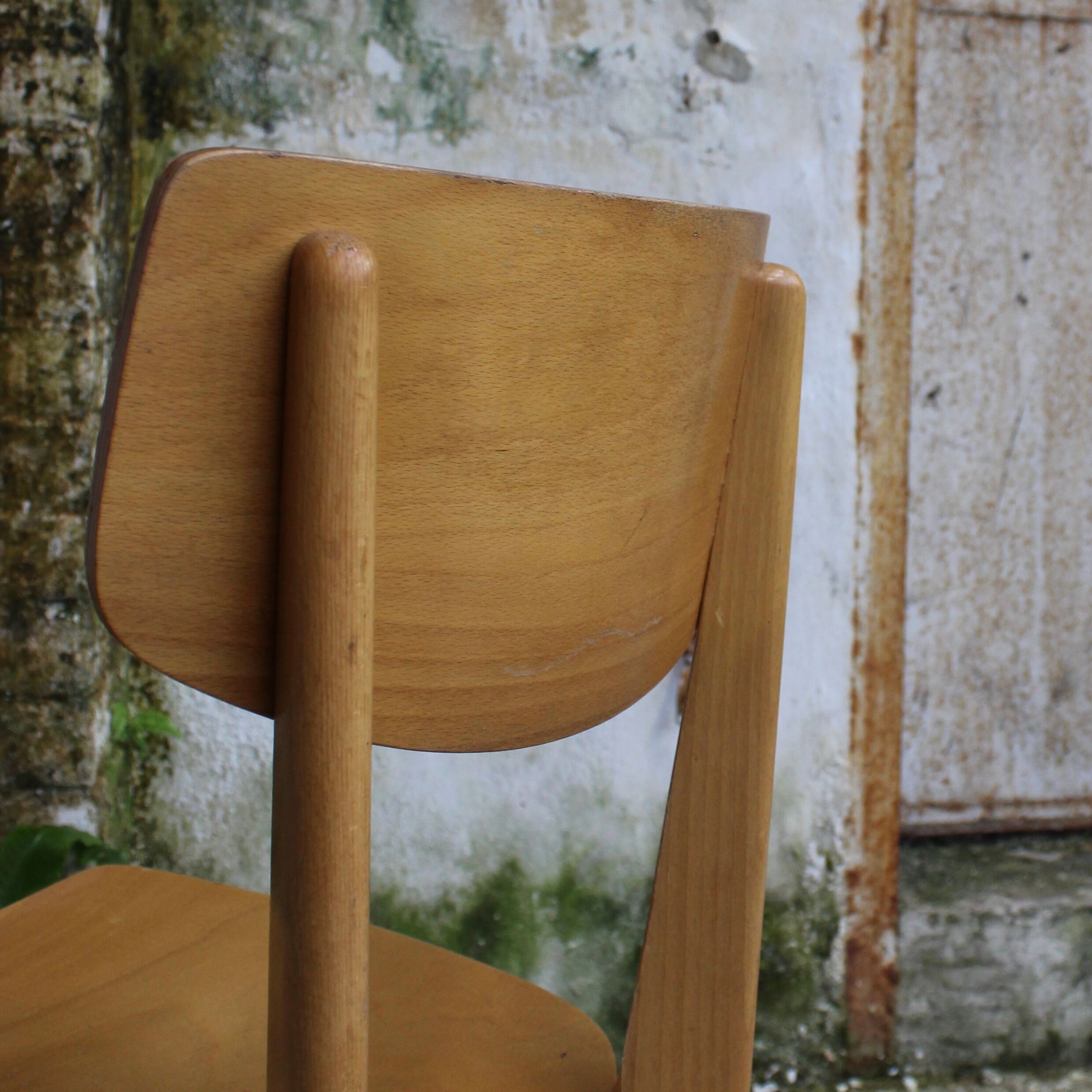 Suite of 4 chairs 1960