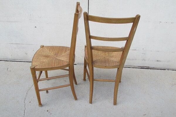 Pair of art nouveau chairs