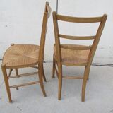 Pair of art nouveau chairs