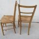 Paire de chaises art nouveau