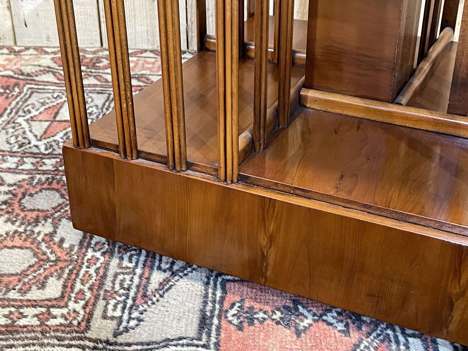English yew swivel library from the 1950s