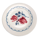Set of 6 plates sarreguemines digoin cannes