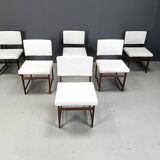 Mid century teak scandinavian dining chairs, 1960s