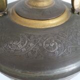 Copper and brass kettle