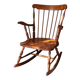 Vintage rocking chair made of beech wood