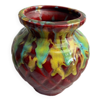 Vase en céramique émaillée