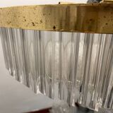 Large Murano Glass Trilobi Chandelier 1970’s