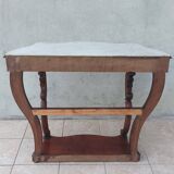 Napoleon III mahogany console