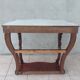 Napoleon III mahogany console