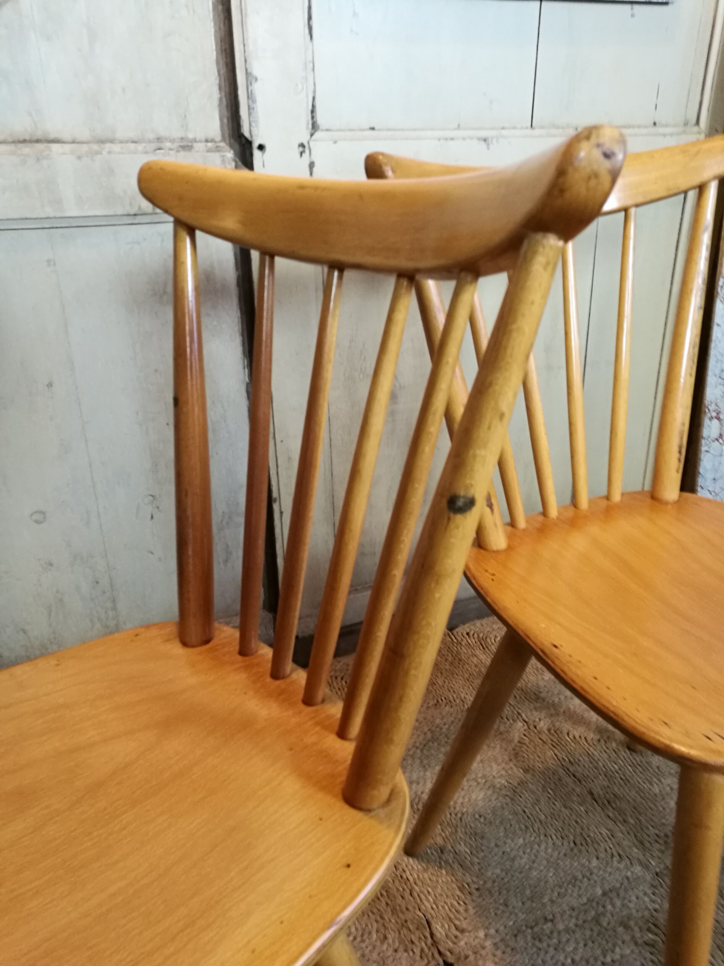 Pair of Scandinavian chairs