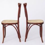 Pair Thonet chairs #221 around 1900, vintage, antique
