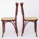 Paire de chaises Thonet #221 vers 1900, vintage, antique
