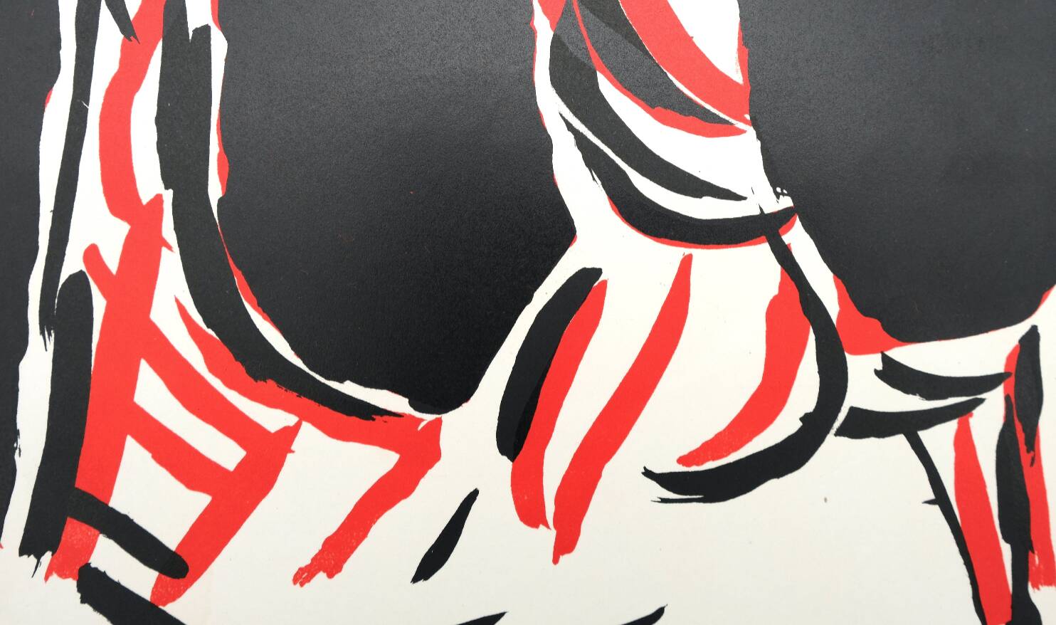 Marino marini: rider - original lithograph