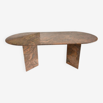 Table de granit rose 1970's