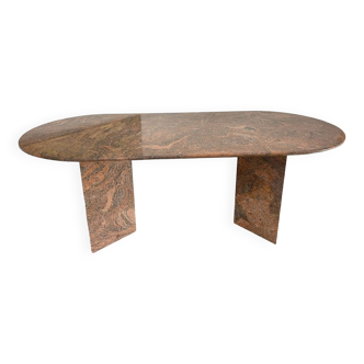 Table de granit rose 1970's