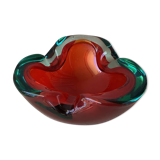 Cendrier Murano Sommerso vintage