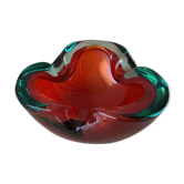 Vintage Murano Sommerso Ashtray