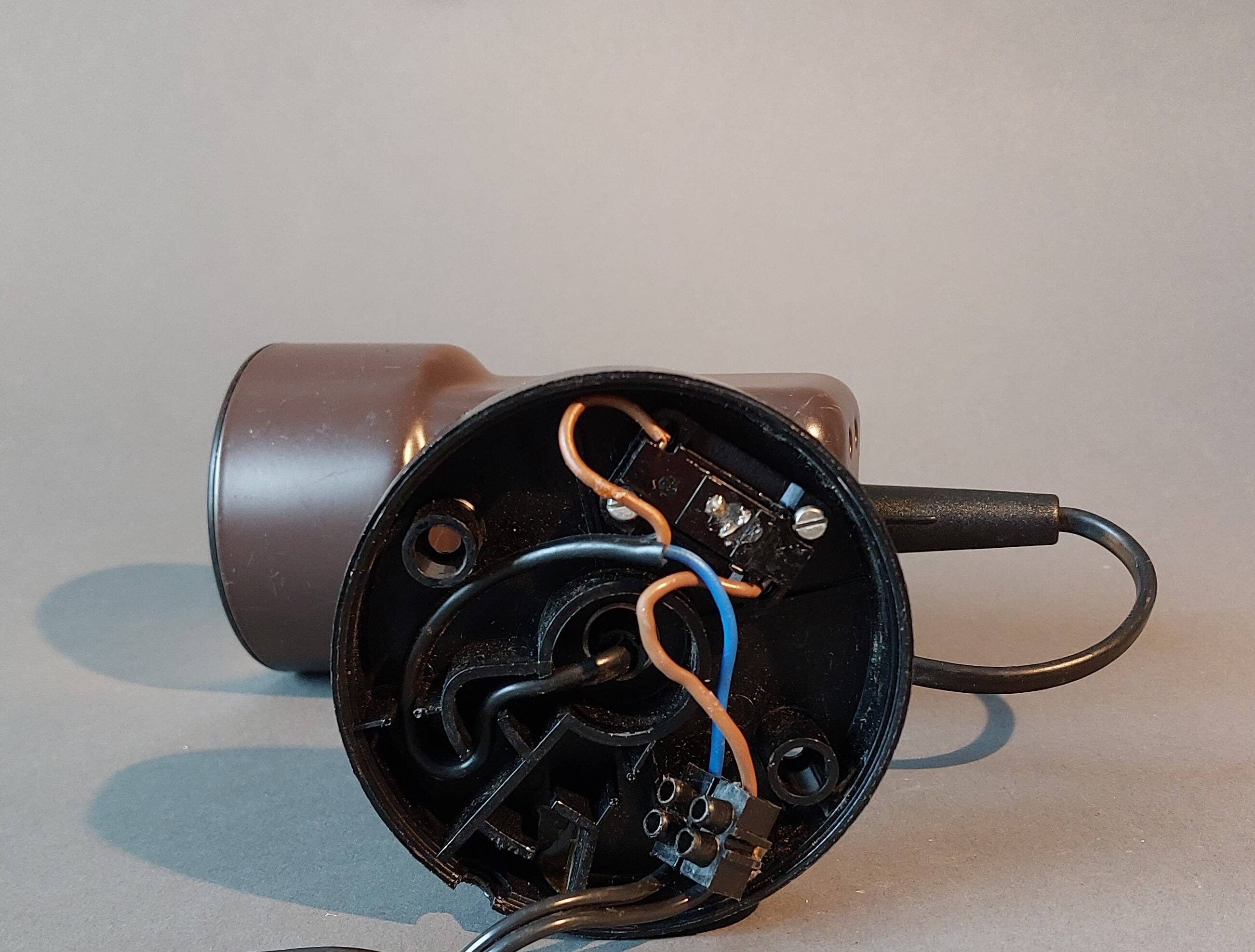 West Germany adjustable wall light in brown metal vintage 1960/1970.