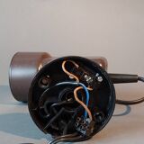 West Germany adjustable wall light in brown metal vintage 1960/1970.