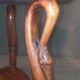 Side table with a swan neck.