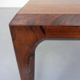 Rosewood coffee table by Johannes Andersen for CFC Silkeborg, Denmark, 1950s.