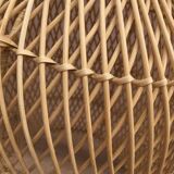 XXL rattan pendant light Natural rattan light