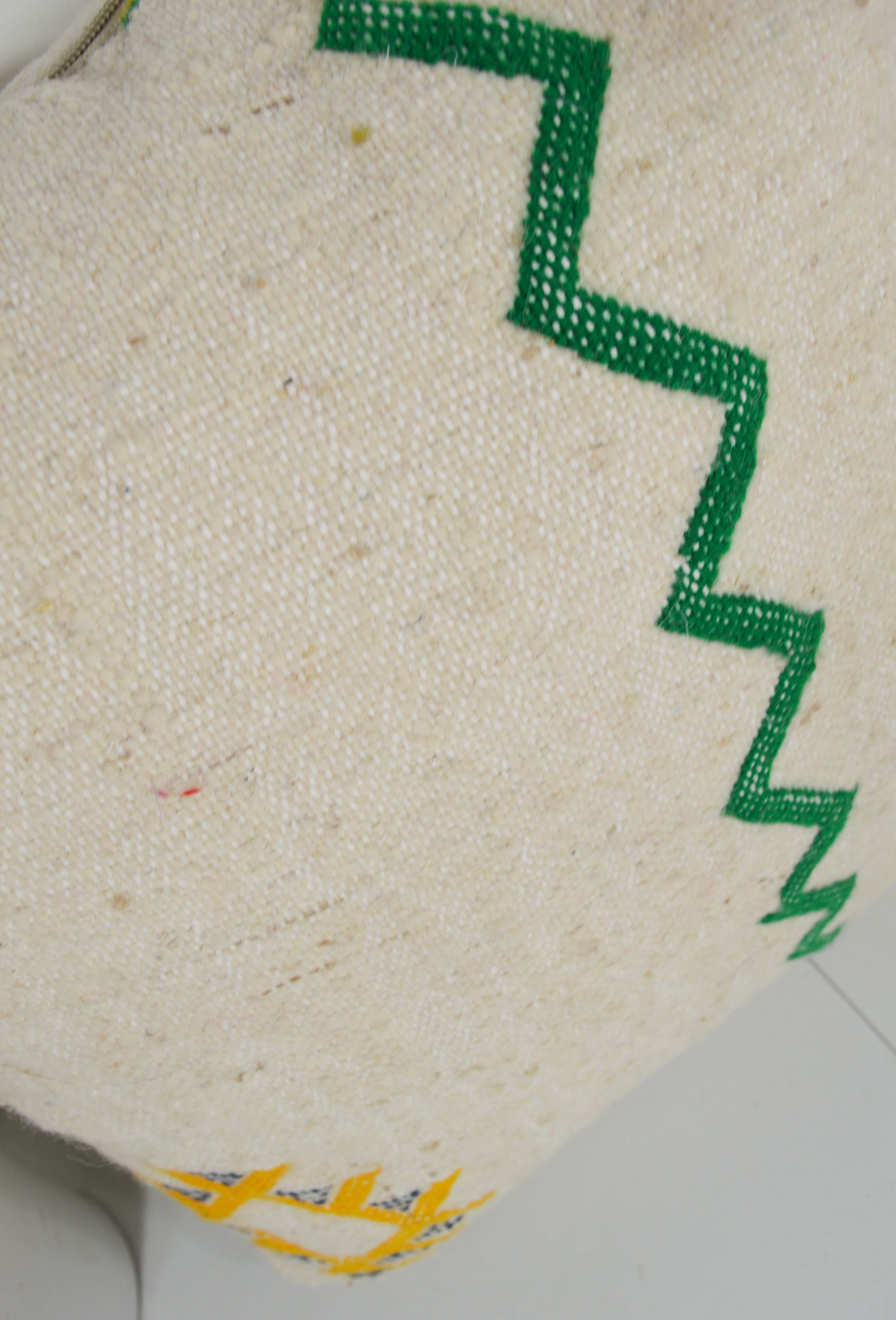 Moroccan Berber cushion Kilim Tribal Symbols