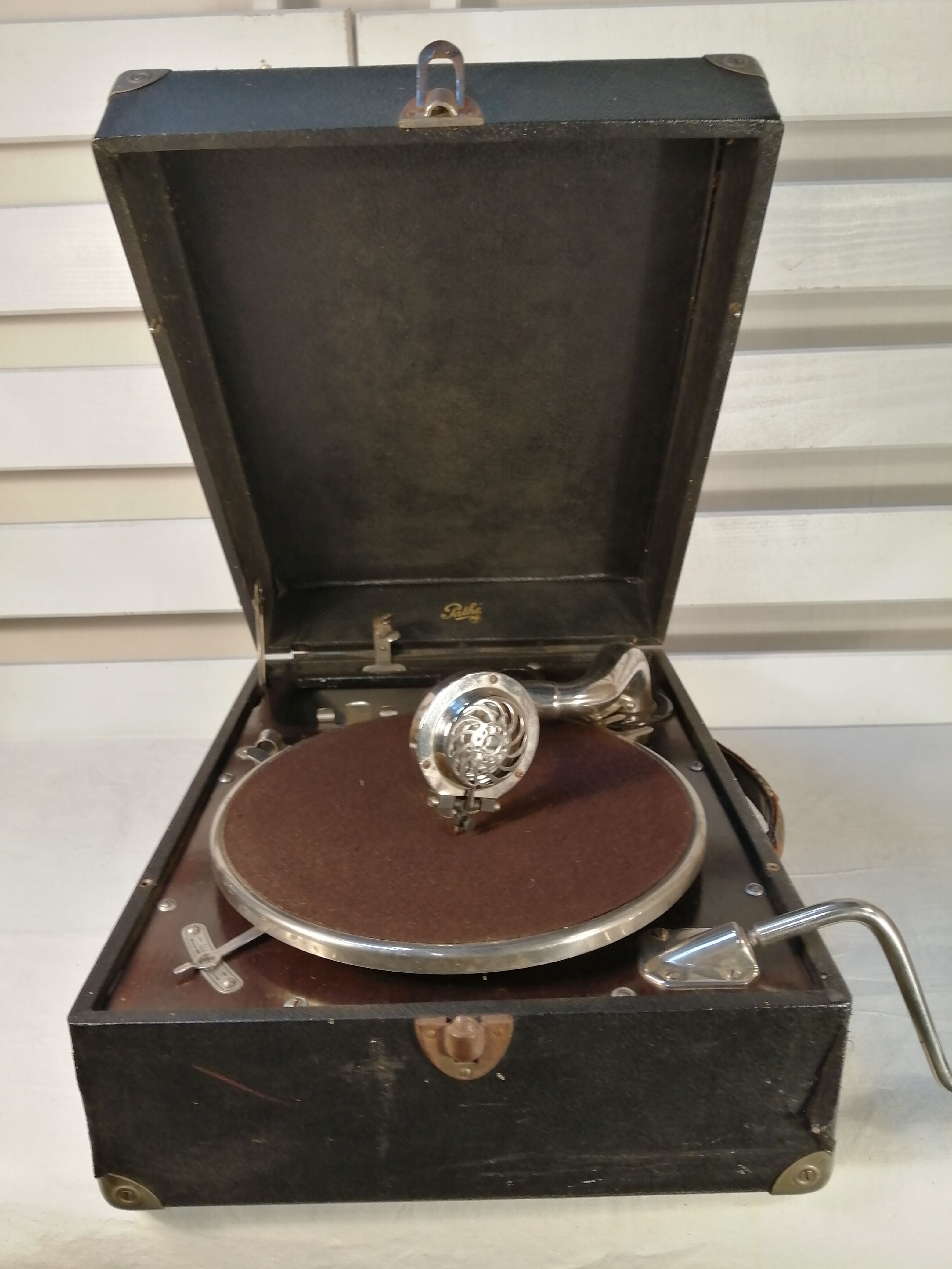 Pathé Portable Gramophone-Phonograph - Vintage