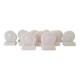 White porcelain name holder