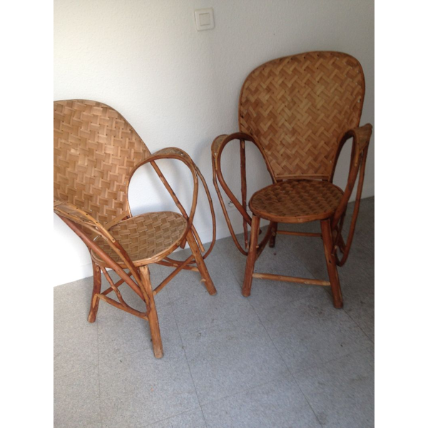 Paire De Fauteuils En Chataignier Dordogne Annees 60 Bon Etat Selency Paire De Fauteuils En Chataignier Dordogne Annees 60 Bon Etat Selency