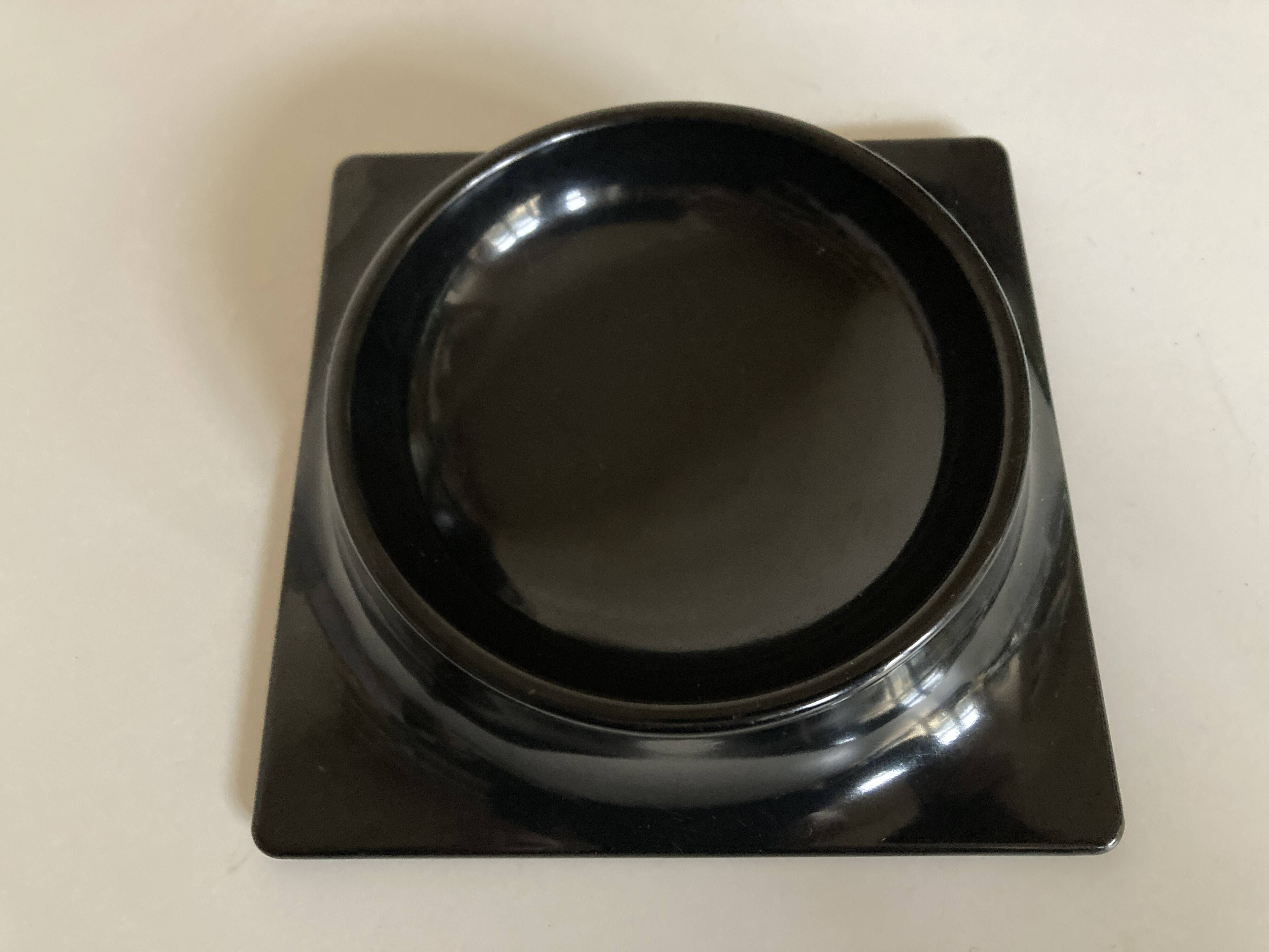 Bakelite pocket tray Italian design space age 1970