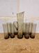 Service of 9 Pieces in Blown Glass Orangeade