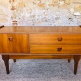 Teak bass row, Scandinavian style circa 60