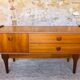 Teak bass row, Scandinavian style circa 60