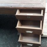 Exotic wood counter desk