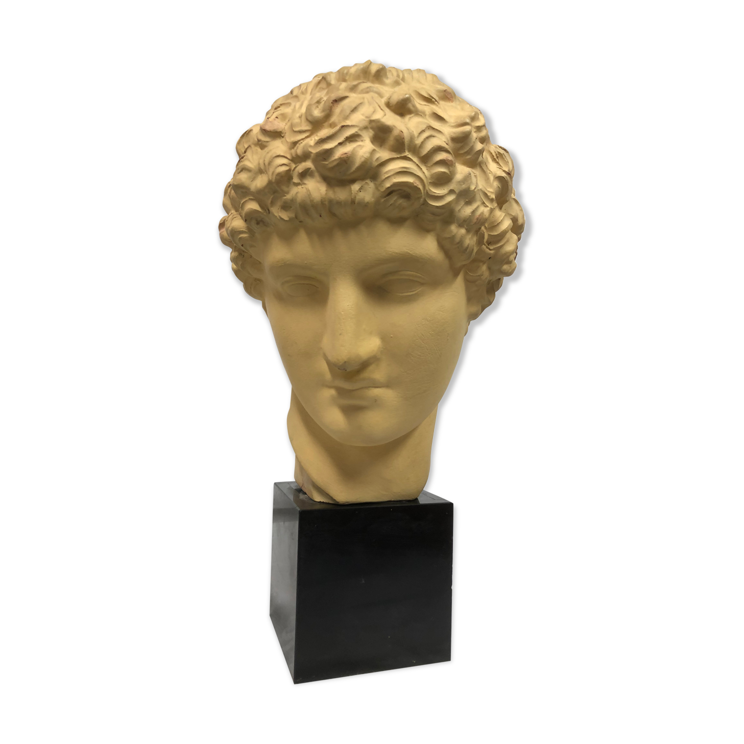Tête de romain antique des années 70