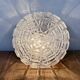 Vintage Glass Wall or Ceiling Light, 1970s
