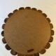 Miroir soleil fleur en bois, style vintage