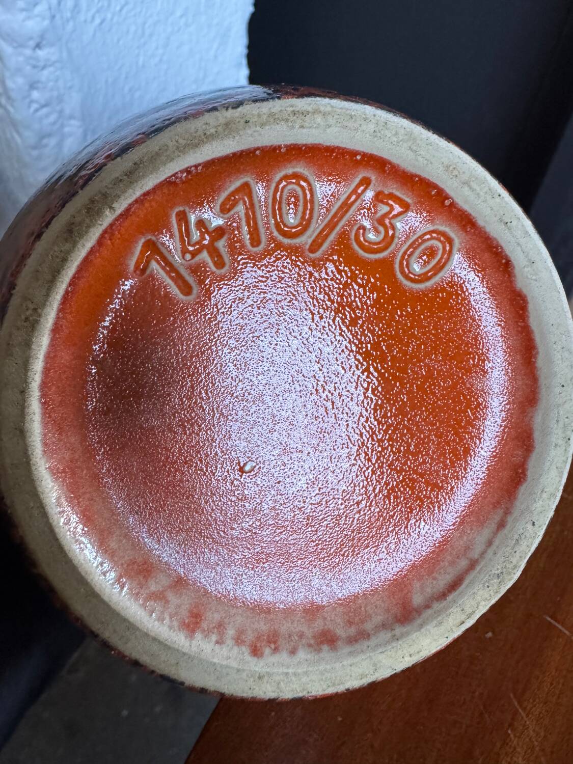 Ceramic vase West Germany 1970s