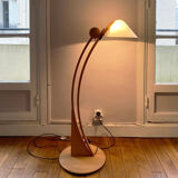 Lampadaire Domus Pollo en bois modulable